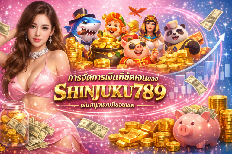 การจัดการเงินที่ชัดเจนของ SHINJUKU789