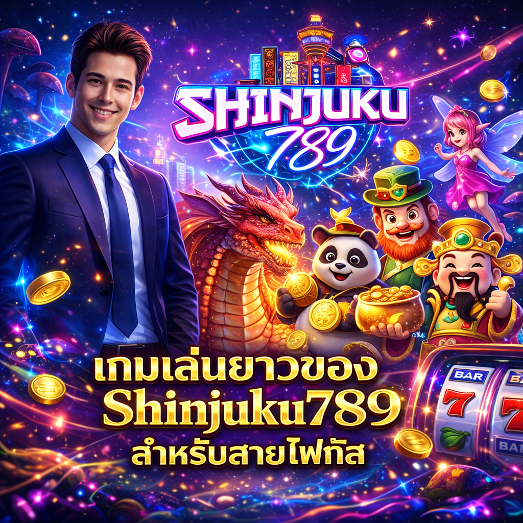เกมเล่นยาวของ Shinjuku789 สำหรับสายโฟกัส