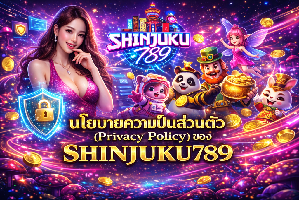 นโยบายความเป็นส่วนตัว (Privacy Policy) SHINJUKU789